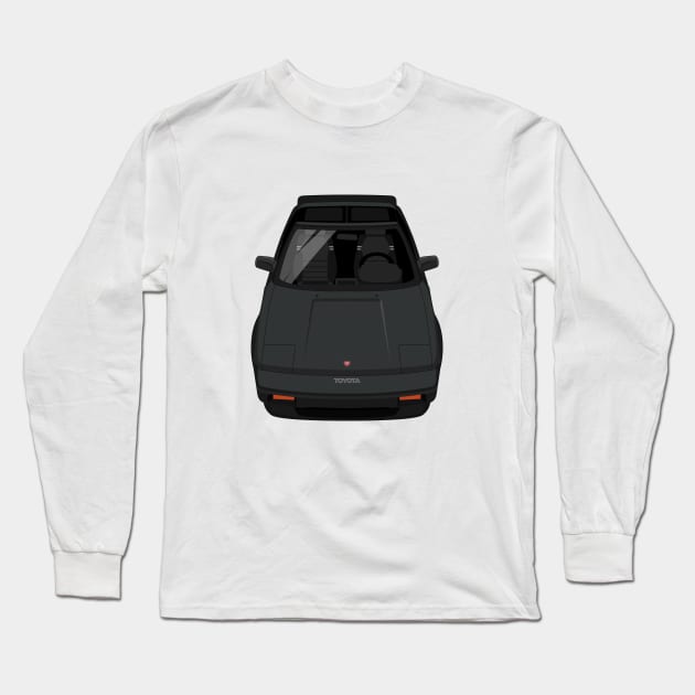 MR2 SC 1st gen W10 - Black Long Sleeve T-Shirt by jdmart